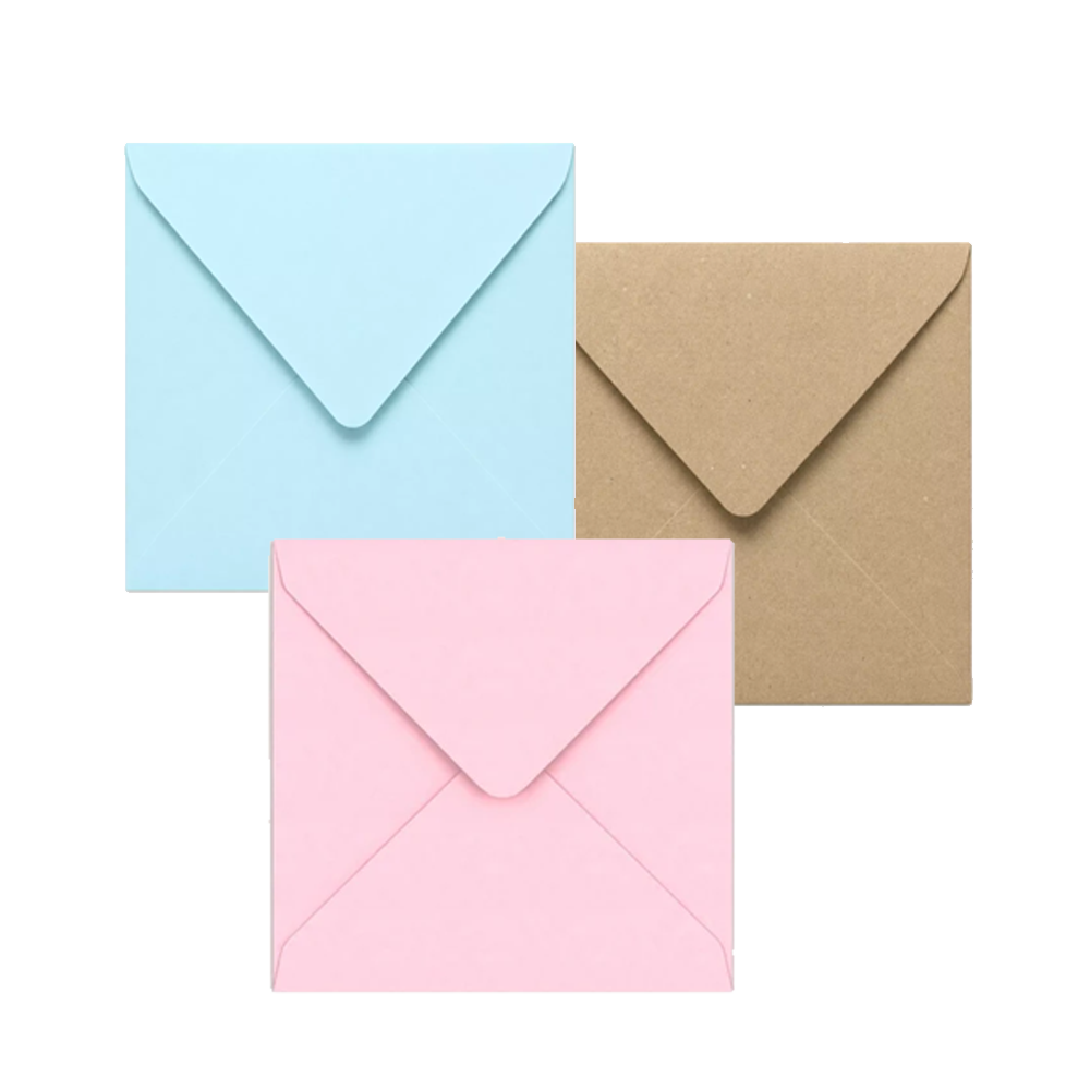 Enveloppen voor geboortekaartjes