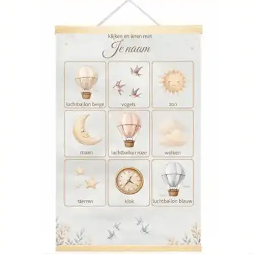 Balloon Dream kijk & leerposter