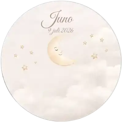 Behangcirkel thema Moon Dreams