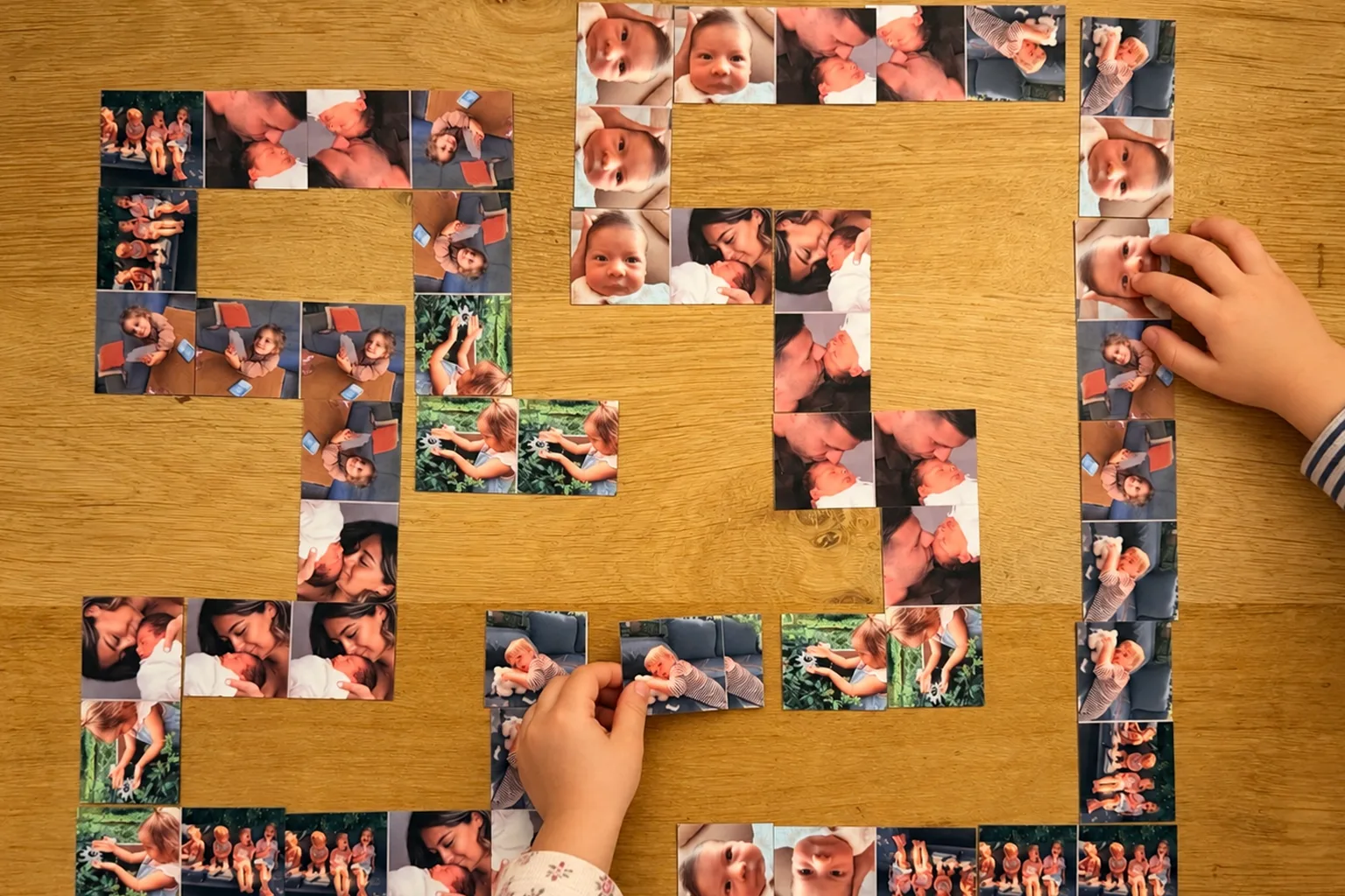 Gepersonaliseerd dominospel met naam, te bestellen op jouwkinderkamer.nl