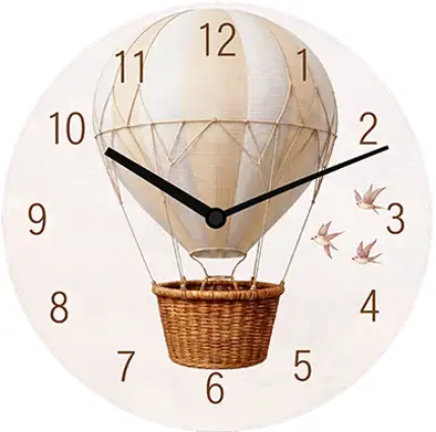 Geboorteklok Balloon Dreams thema