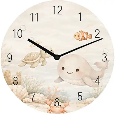 Geboorteklok Ocean Dreams thema, variant 2