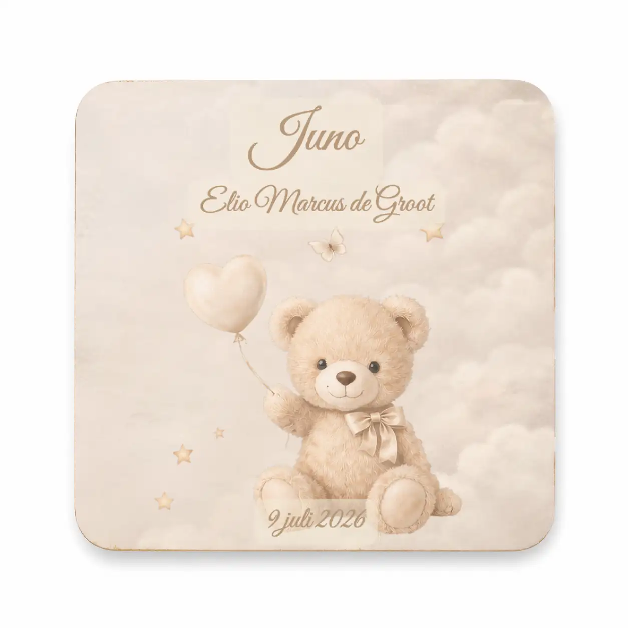 Geboortetegel Teddy Dreams thema
