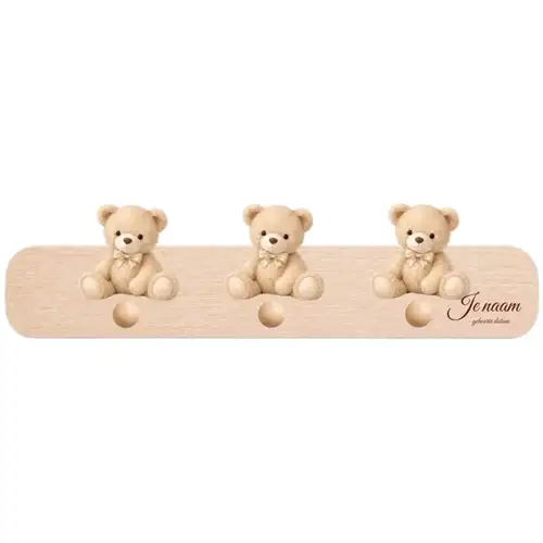 Kapstokje Teddy Dreams thema