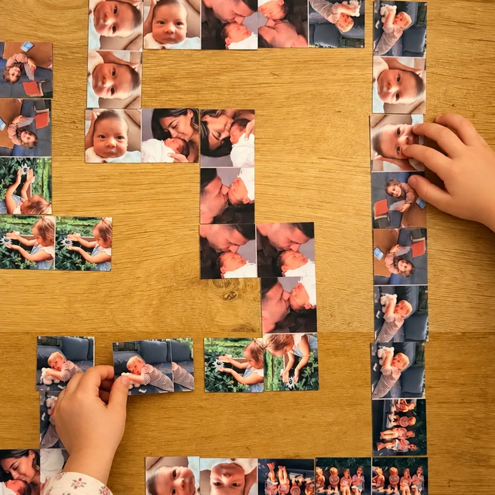 Gepersonaliseerd dominospel met naam