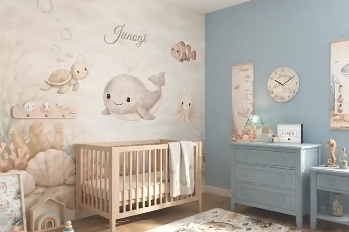 Ocean Dream babykamer met naam