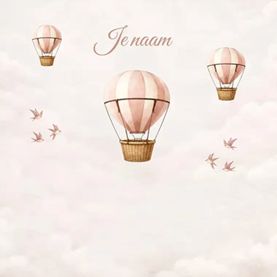 Balloon Dreams thema babykamer