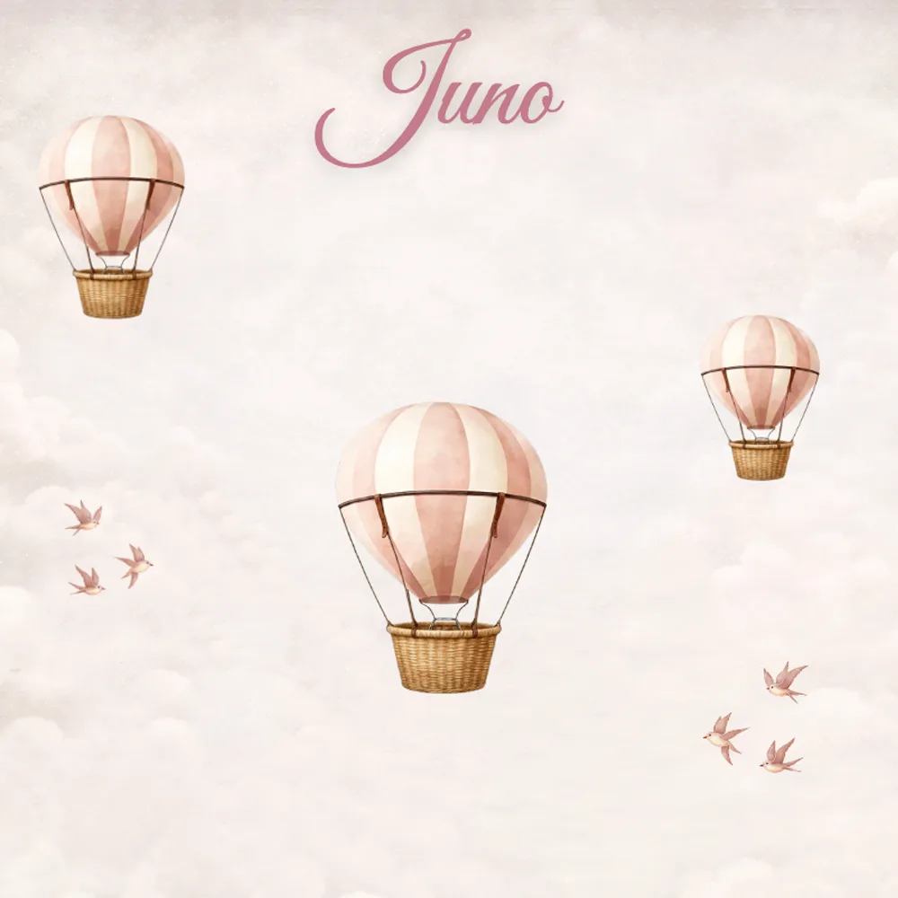 Behangthema Balloon Dreams Roze
