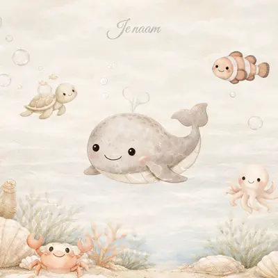 Ocean Dreams thema babykamer
