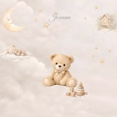 Behangthema Teddy Dreams